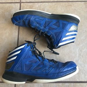 🔵Adidas Men’s Blue Basketball Shoes size 11